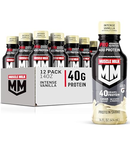 Amazon.com: Muscle-Milk Pro33g Protein Shake, Cookies 'n Crème, 11